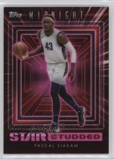 2023-24 Topps Midnight Star Studded Twilight /99 Pascal Siakam #SS-15 16wc