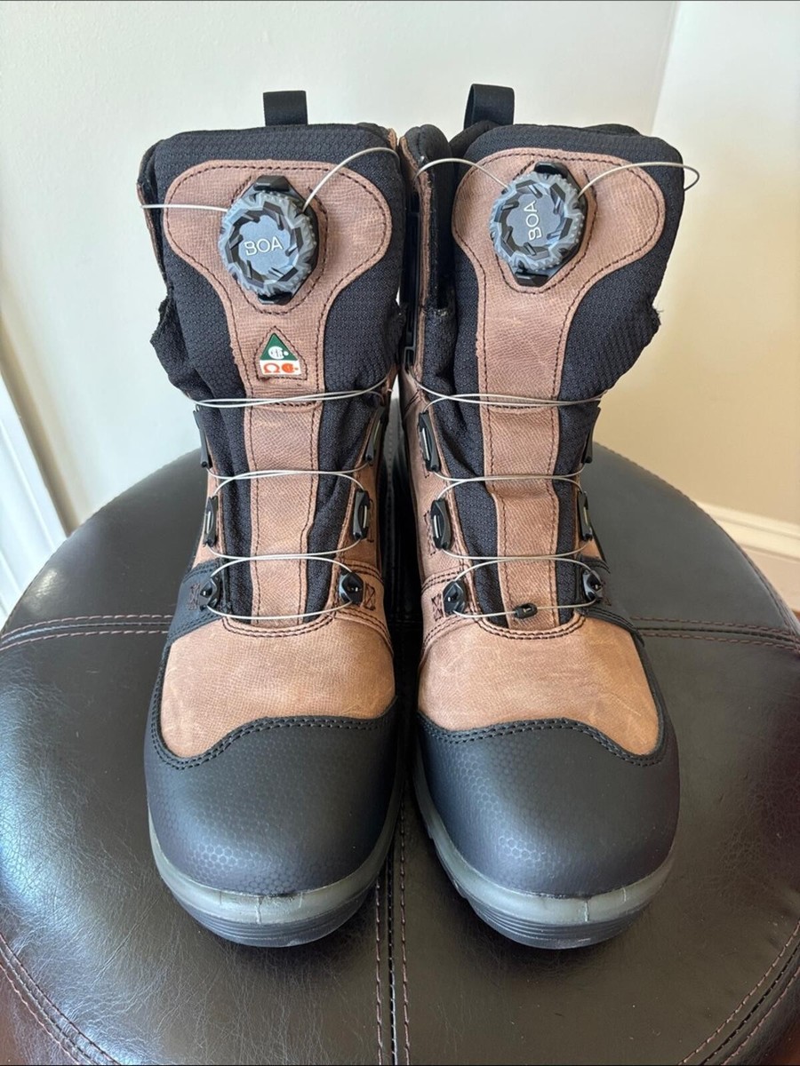 Red Wing Shoes Brown Leather Work Boots with BOA Dial RED WING Apex BOA 2145 Women main image 3