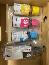 New Genuine HP 32XL Black 31 Cyan Magenta Yellow 4PK Ink, Not Expired Mar2027
