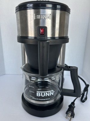 Bunn Coffee Maker 10-Cup Speed Brew Stainless Velocity NHS-B