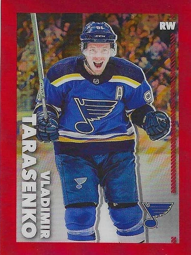 Topps NHL Chrome 2022-23 431 Vladimir Tarasenko RED 1/5 one of five St-Louis