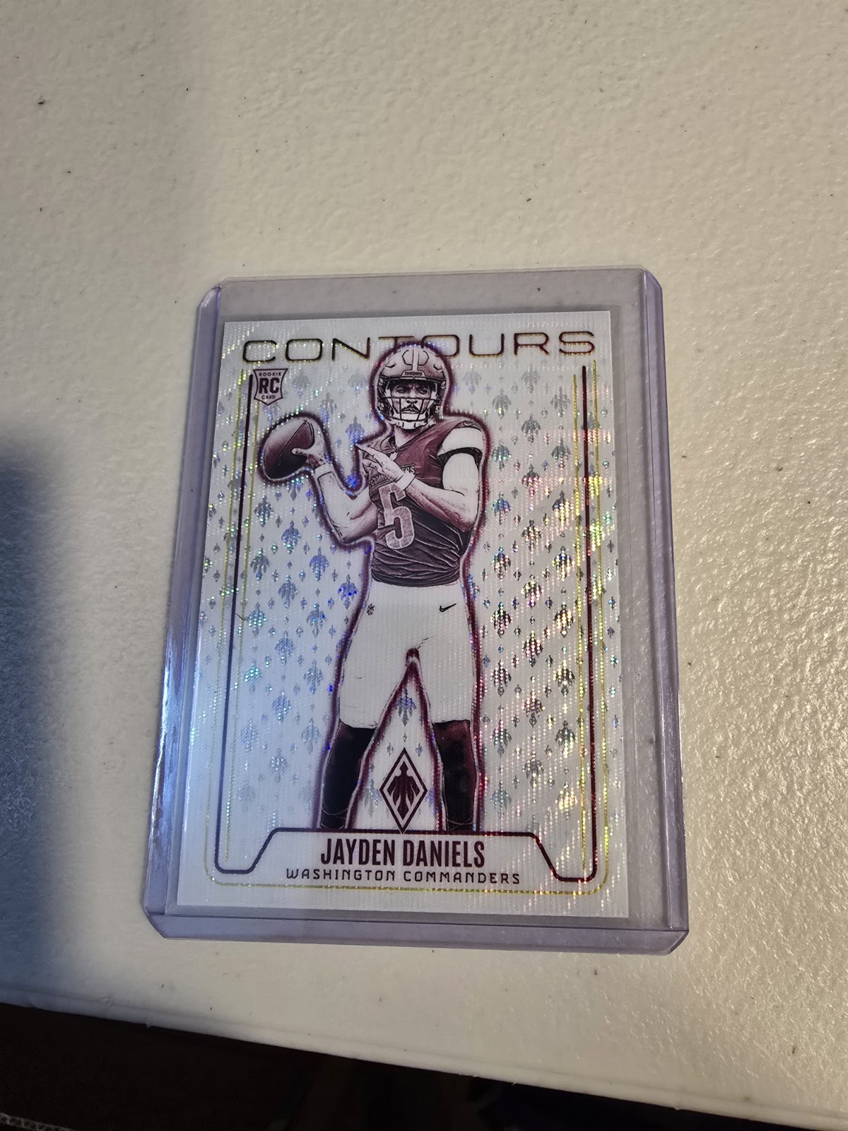 2024 Panini Phoenix - Contours Jayden Daniels #CON-JDS Lazer (RC)