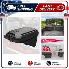 KEMIMOTO UTV Bed Storage Box 45.3L Cargo Box Polaris Ranger Driver Side