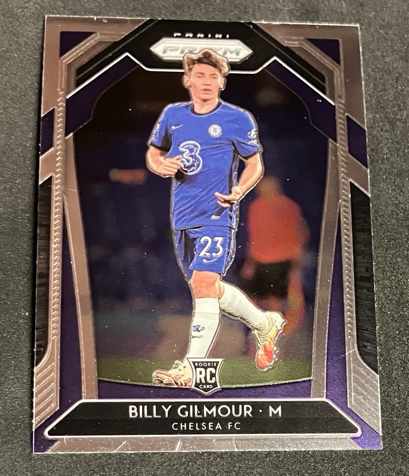 2020-21 Prizm Billy Gilmour Rookie RC Revolution Premier League #213 Chelsea FC