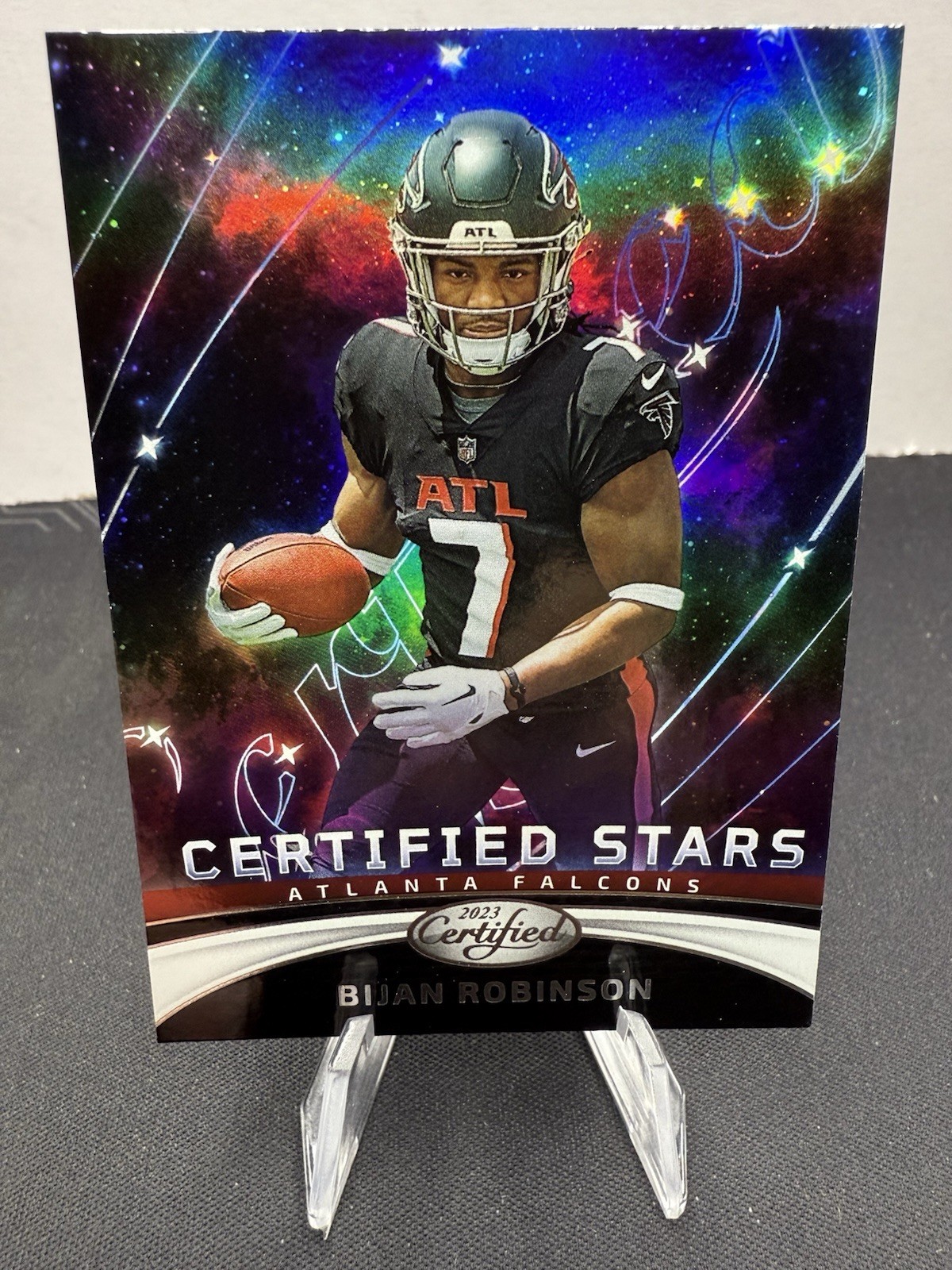 💥2023 Panini Certified Bijan Robinson RC Rookie Certified Stars #CS-17 Falcons