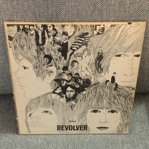 The Beatles Revolver LP Capitol Vinyl Rock 12" 33 RPM High Fidelity Album