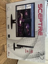Sceptre 22-inch 75Hz 1080p LED Gaming Monitor Black. Brand New