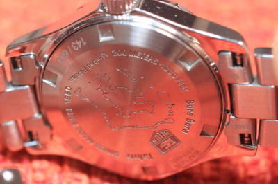 Tag Heuer Ba0812 Analog Quartz Women Waf141N. Aquaracer Bora