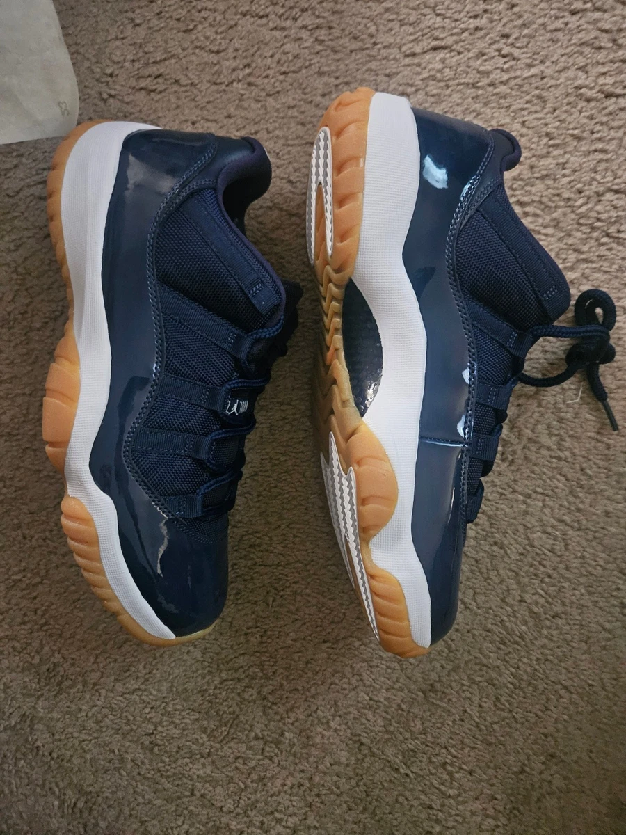 Jordan 11 Retro Low Navy Gum | eBay