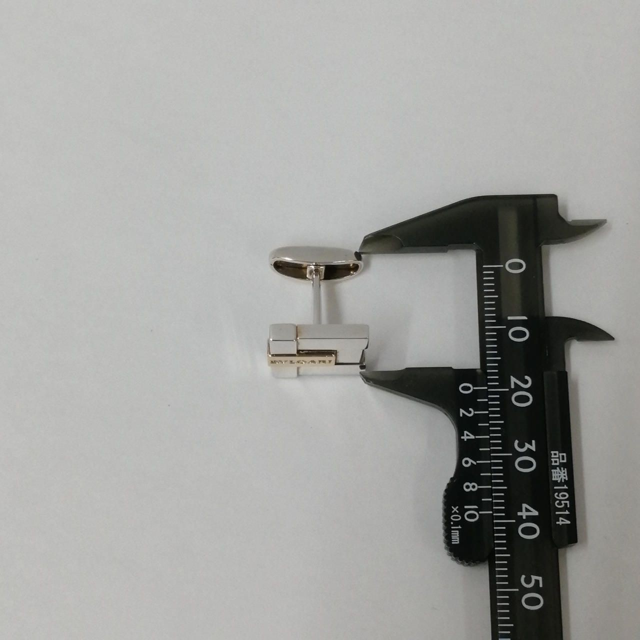 Bvlgari Cufflinks K18 SV925 Used image 6