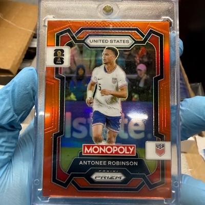 2026 Panini Prizm FIFA World Cup Cards #52 Antonee Robinson –US