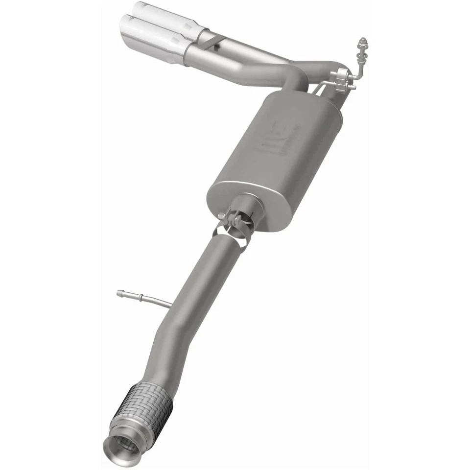 For Chevy Silverado 1500 LD 19 Exhaust System Series Stainless Steel Cat-Back Foto 3 de 4