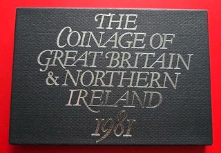 1981 Coinage of Great Britain And Northern Ireland Proof Set
