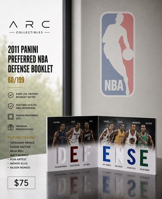 Panini Preferred 2011: NBA Defense Booklet
