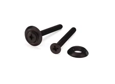 FHC 1/4"-20 Shoulder Bolt Kit with Finish Washer for 89 Pulls Dark Bronze 2pk