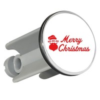 WaschbeckenstöPsel Ho Ho Ho Santa Merry Christmas Geschenkidee Ho Ho Ho Santa Ge