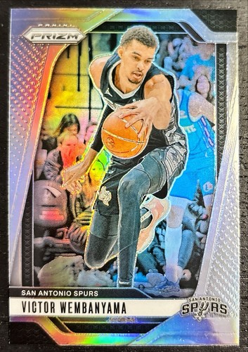 2024-25 Panini Prizm Victor Wembanyama Silver Prizm #172 Spurs