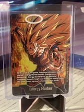 Bandai Son Goku Energy Marker E-118 Foil Dragon Ball Super Card Game
