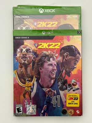 NBA 2K22 75th Anniversary Xbox Series X - Cracked Case