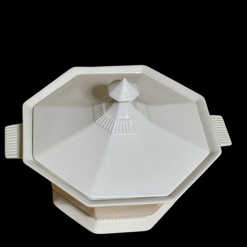 Independence "Independence White" 1.5 Qt Round Covered Casserole Ironstone Japan - Picture 5 of 13