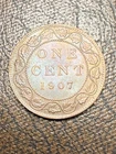 Photo of a 1907 Canada Large Cent from an eBay listing that sold on Jul 20, 2026