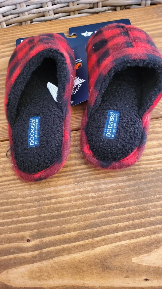Chinelos xadrez Dockers Buffalo juvenil tamanho médio 13-1 - Imagem 3 de 4
