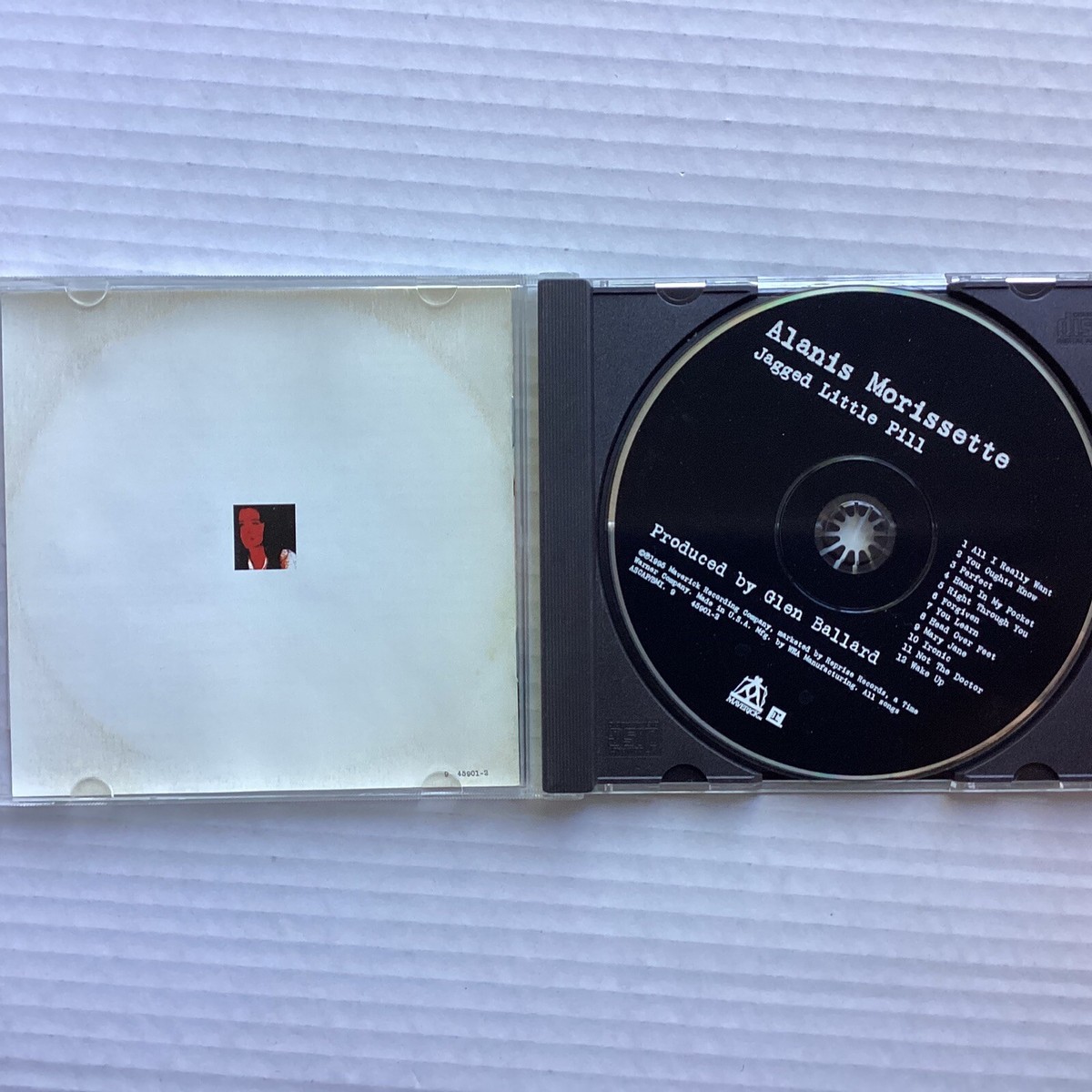 Alanis Morissette-Jagged Little Pill-CD-Insert W/Lyrics-1995