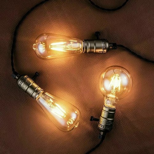 Vintage Edison LED Bulb - Dimmable B22/E27 Filament Light for Industrial Decor - Picture 15 of 78