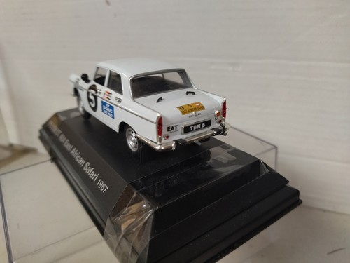 PEUGEOT 404 1967 RALLY SAFARI LES PEUGEOT 1:43 NOREV HACHETTE CAJA NO ORIGINAL - Imagen 3 de 5