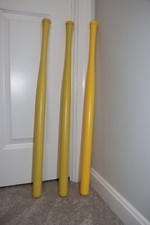 Vintage Official Wiffle Plastic Bat Lot Of 3 Made in USA