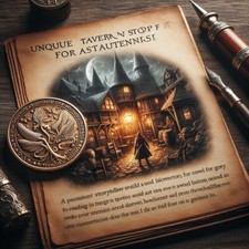 Einzigartige Tavernengeschichte zum erz&auml;hlen. F&uuml;r dich extra geschrieben, Larp