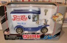 1996 Golden Classic Pepsi Cola Diecast Metal Gift Bank Special Ed. w/ Key - New