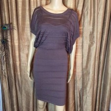 NWT Luluira  Miss Behavin Knit Mocha Dress