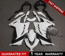 Unpainted White Plastic Bodywork Fairing Kit fit for KAWASAKI NINJA300 2013-2017