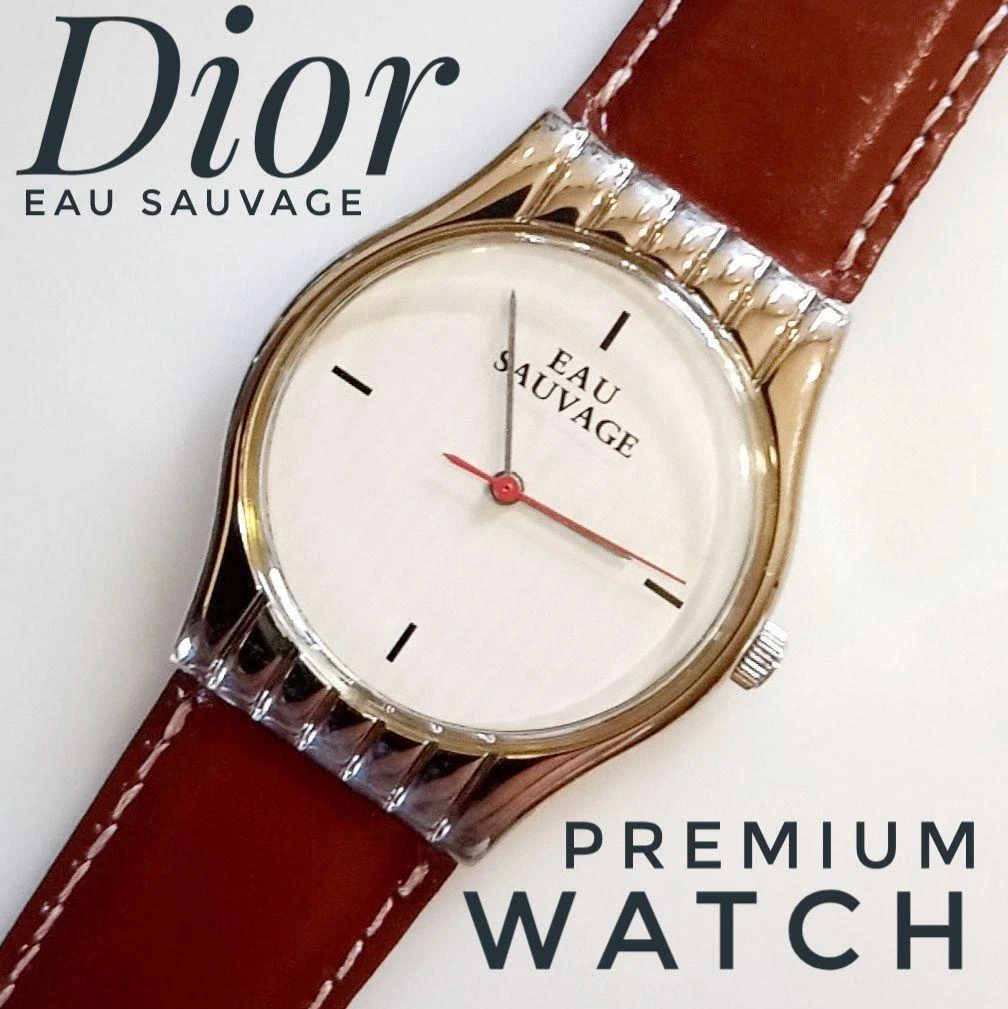 Montre Christian Dior Eau Sauvage Unisexe Premium   Rare Nouveauté Edition