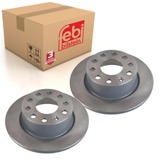 Pair of Brake Disc Fits Skoda Octavia 4x4 Combi 4x4 Scout 4x4 Febi 107516