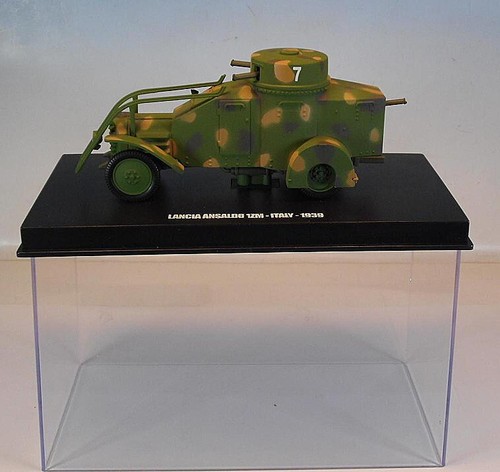 Schuco 1/43 Lancia Ansaldo 1ZM Italy 1939 carro armato char militare IMBALLO ORIGINALE #7304 - Foto 3 di 4