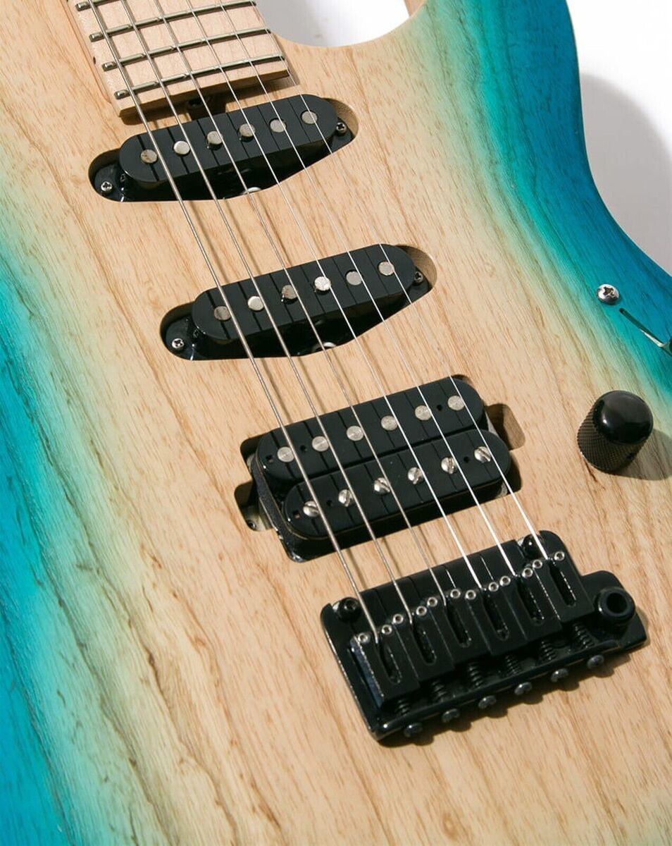 SAITO GUITARS S-622 Morning Glory Used 2018 Ash body w/Hard SAITO GUITARS S-622 Morning Glory Used 2018 Ash body w/Hard
