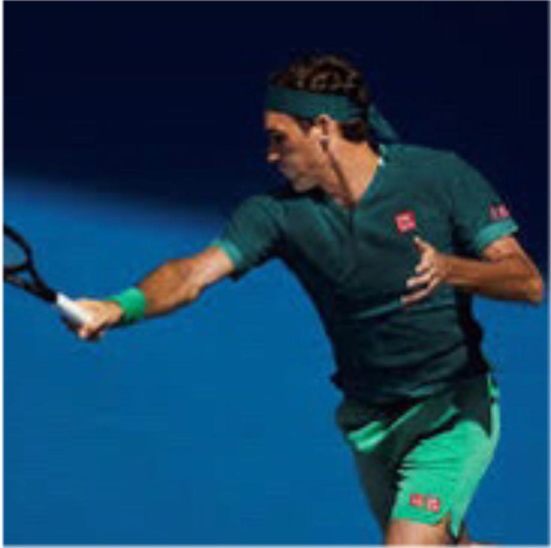 UNIQLO Roger Federer モデル ゲームシャツ&ゲームパンツ2枚 Roger Federer's replica game wear will be available from