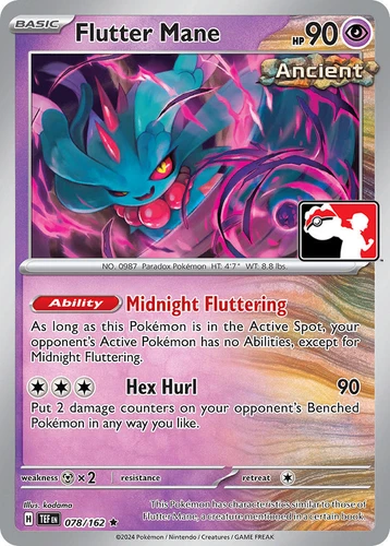 Flutter Mane 078/162 Prize Pack Series Cards