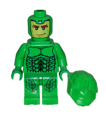 Lego  Minifigur Green Goblin with Neck Bracket Spider Man Set 1374 spd005a #5