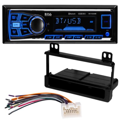 Boss 611UAB Bluetooth MP3 Car Stereo AM/FM Radio & kit for 2001-04 Ford Mustang