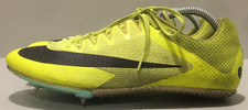 Men  s Size 8 Nike Zoom Rival Sprint Volt Black Track Field Spikes DC8753-700