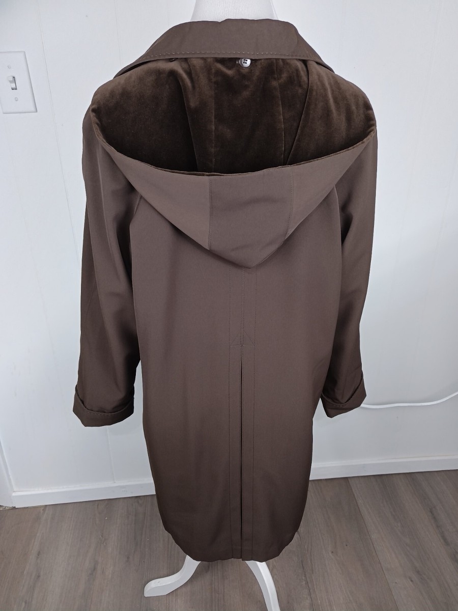 Gallery Wms Sz M Olive Green Color Removable Hood & Lining Gallery Wms Sz M Olive Green Color Removable Hood & Lining
