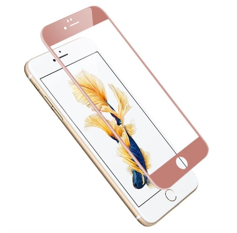 Full Coverage Tempered Glass Screen Protector For iPhone 6 6s Plu 7 8 Plus X Xs  - Image 2 of 4