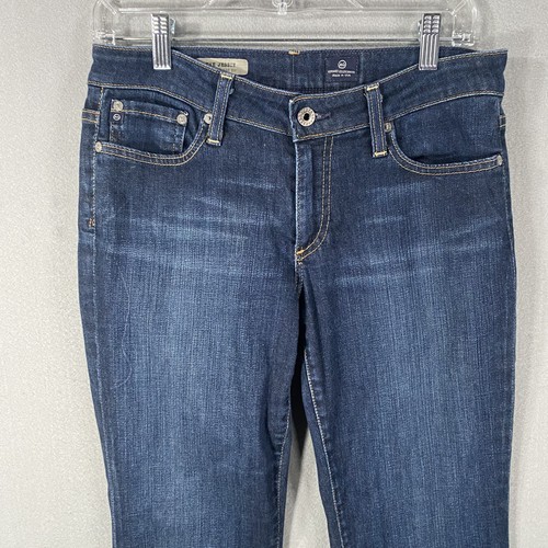 Adriano Goldschmied AG Jeans The Jessie Bootcut Dark Wash USA Made Womans 27R - Picture 2 of 11