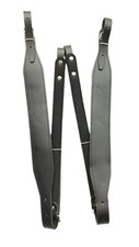 Genuine Leather Accordion Straps Black 120/80 bass