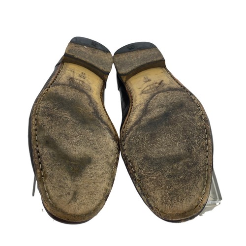 Bruno Magli Brown Loafers Tasseled Men's 9.5 M Leather Made in Italy Slip On - Picture 5 of 14