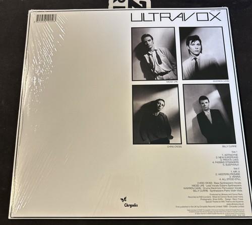 Vienna by Ultravox (Record, 2015) Reissued On 180gm Vinyl Used NM - Picture 2 of 3