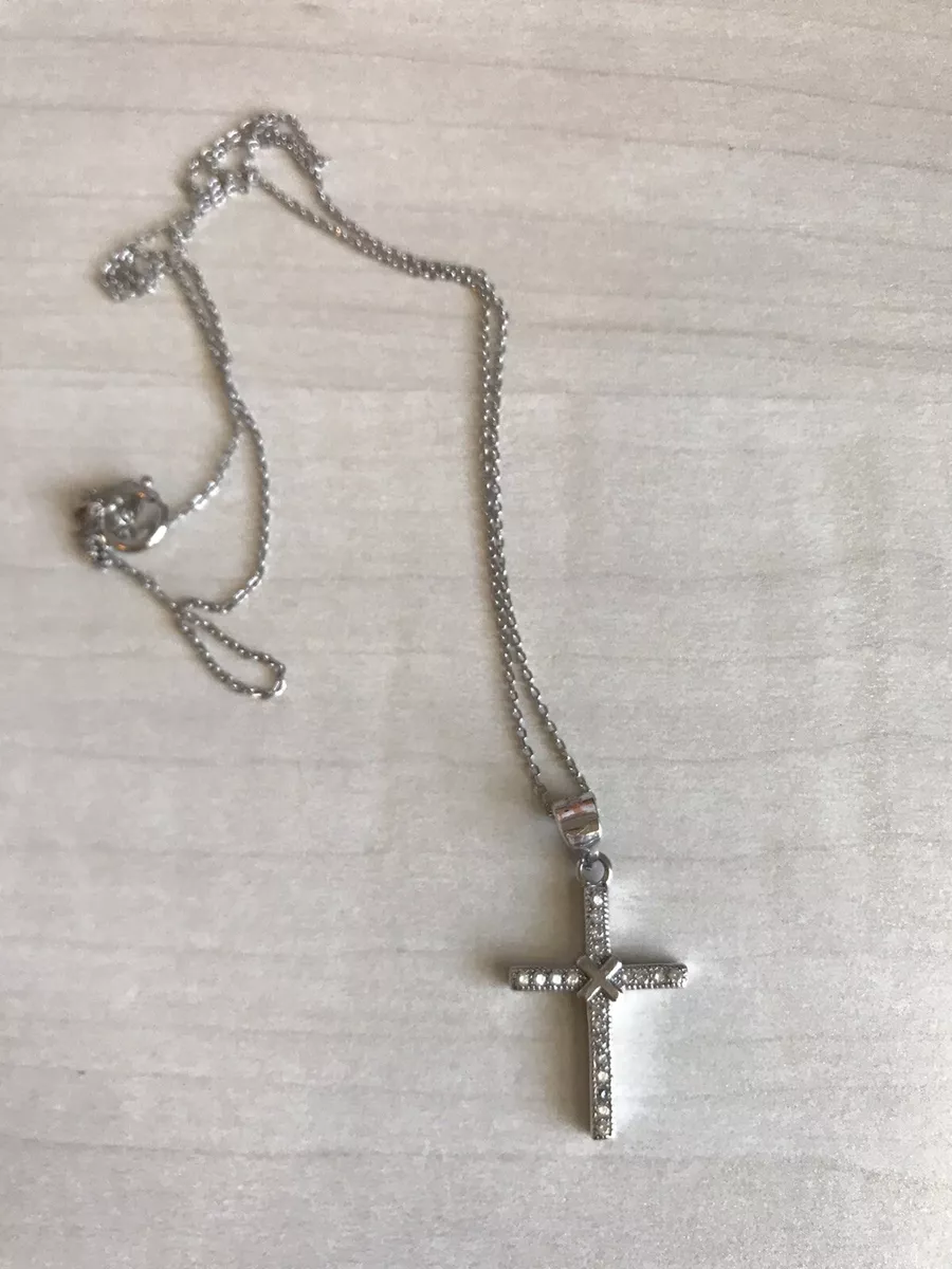 Pagoda cross necklace deals